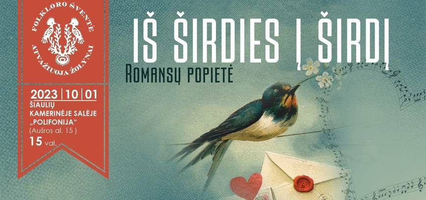 Romansų popietė „Iš širdies į širdį“