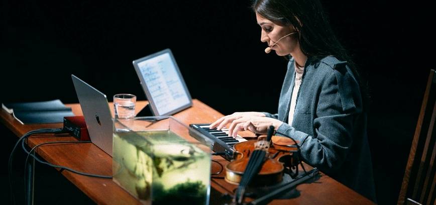 Organizuoto garso ir vaizdo paskaita SARABANDA. Jaunimo muzikos festivalis 