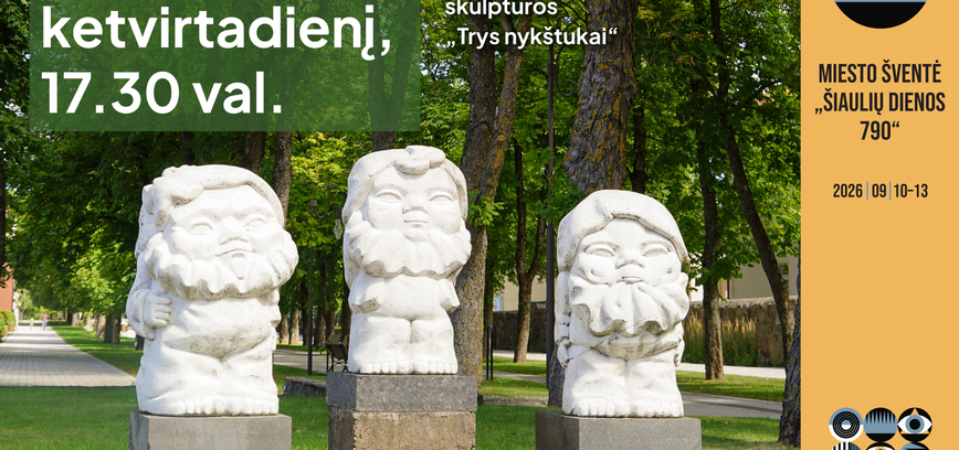 Ekskursija „Šiaulių parkai miesto centre: istorinis ir gamtinis aspektai“