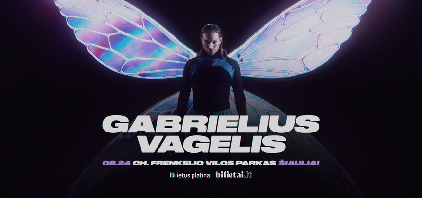 Gabrieliaus Vagelio koncertas Ch.Frenkelio vilos parke