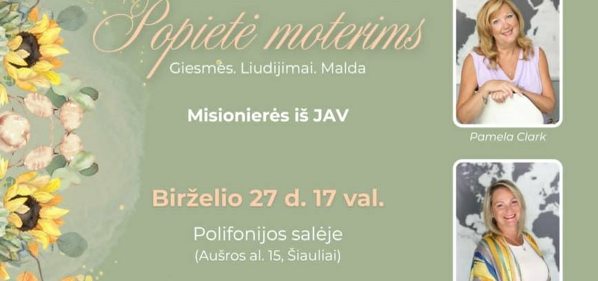 DVASINĖS ATGAIVOS POPIETĖ MOTERIMS