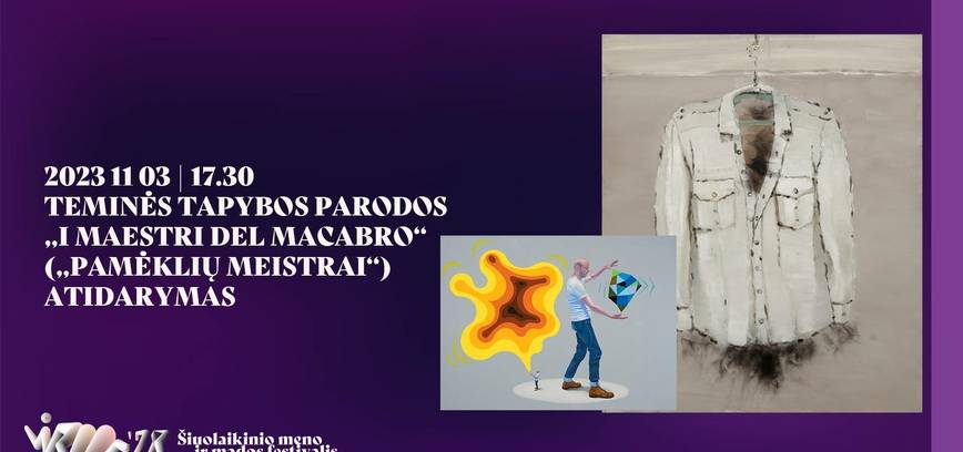 KAIDO OLE AND JONAS GASIŪNAS PAINTING EXHIBITION 