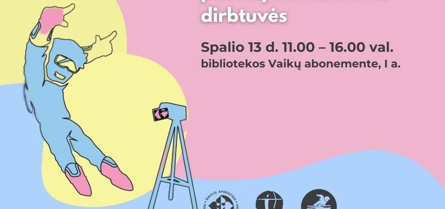 Kūrybinės „Knygos pristatymo konkurso“ dirbtuvės