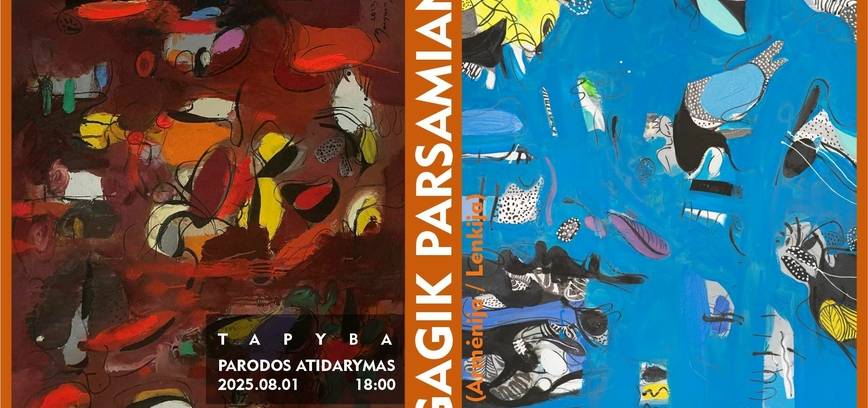 Gagik Parsamian tapybos darbų parodos atidarymas