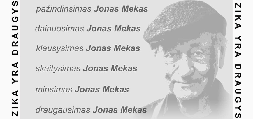 muzika yra draugystė - Jonui Mekui 100.