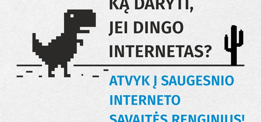 Saugesnio interneto savaitė bibliotekoje