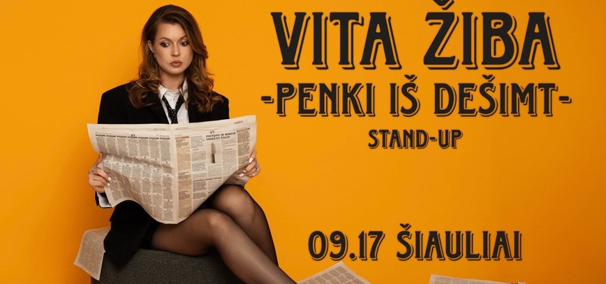  Vitos Žibos „stand up“ pasirodymas „5 iš 10“ 