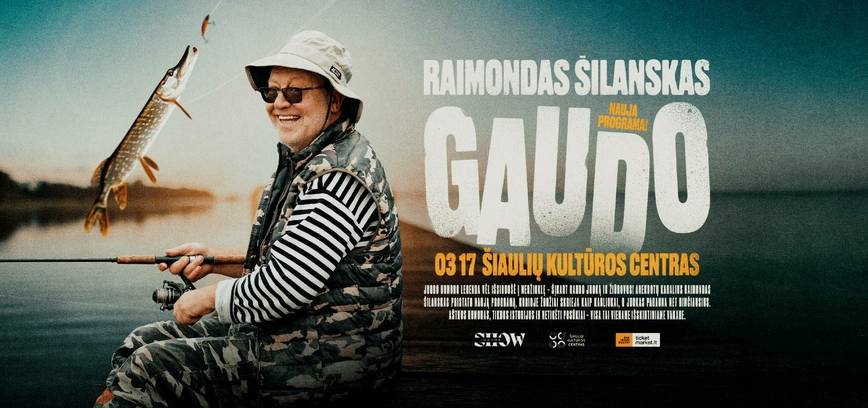  Raimondo Šilansko nauja programa „Gaudo“ 