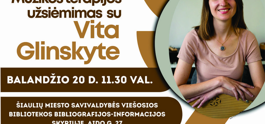 MUZIKOS TERAPIJA SU VITA GLINSKYTE