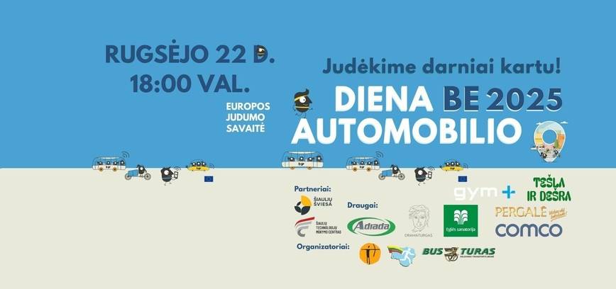 Tarptautinė diena be automobilio Šiauliuose