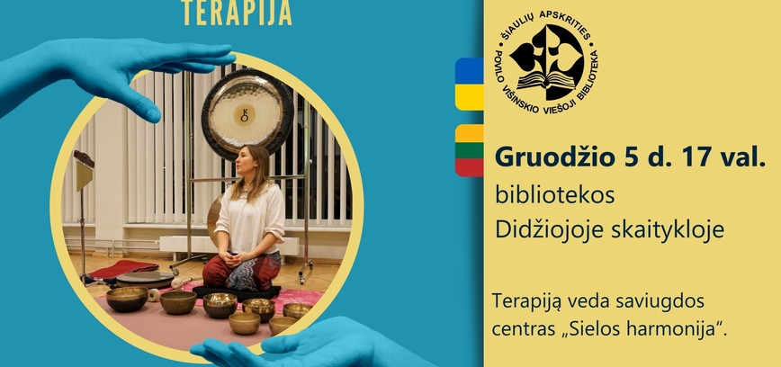 Gongų ir Tibeto dubenų garsų terapija (lietuvių ir rusų kalbomis)