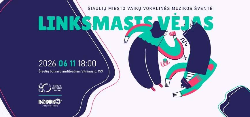  Šiaulių miesto vaikų vokalinės muzikos šventė „Linksmasis vėjas“ 