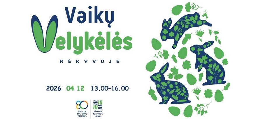  Vaikų Velykėlės Rėkyvoje 