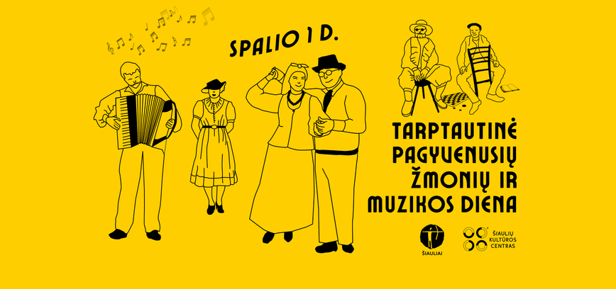  Tarptautinės pagyvenusių žmonių ir pasaulinės muzikos dienos renginių programa 