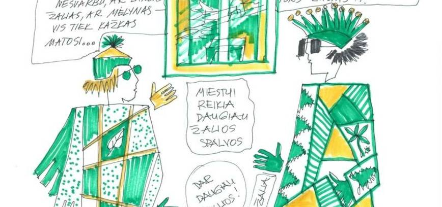 EKSKURSIJA „MADINGI ŠIAULIŲ BULVARO POKALBIAI: RŪTA IR NOMEDA VAIKŠTO PO ŠIAULIUS“