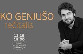 Luko Geniušo rečitalis