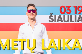 IŠPARDUOTA! MARTYNAS LEVICKIS ir „Mikroorkéstra“ | METŲ LAIKAI