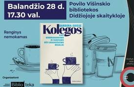 Barboros Suisse knygos „Kolegos. Kaip bendradarbiams ir vadovams būti draugiškiems negaliai“ pristatymas