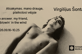 Virgilijus Šonta. Atsakymas, mano drauge, plaikstosi vėjyje