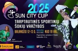 Tarptautinės sportinių šokių reitingo (WDSF ir LSŠF) varžybos „SUN CITY CUP-2025“. II diena