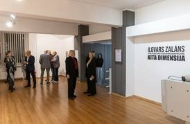  Ilgvaro Zalano (Ilgvars Zalāns) tapybos paroda „Kita dimensija“  Ilgvaro Zalano (Ilgvars Zalāns) tapybos paroda „Kita dimensija“ 