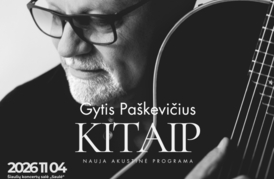 Gytis Paškevičius. Nauja akustinė programa „Kitaip“