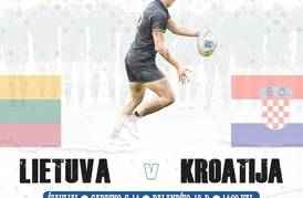 Europos Trophy diviziono regbio 15 rungtynės: Lietuva-Kroatija