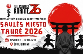 Tarptautinės Kiokušin karatė varžybos „Saulės miesto taurė 2026“