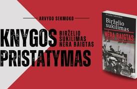 Arvydo Sekmoko knygos „Birželio sukilimas nėra baigtas“ pristatymas