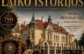 Istorinių karietų ir senovinių automobilių paroda „Laiko ratai“