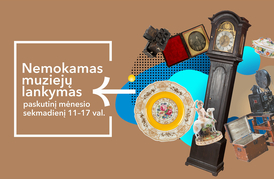 Paskutinį rugpjūčio mėnesio sekmadienį – nemokamas muziejų lankymas