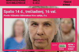 Festivalio „Nepatogus kinas“ filmo „Menopauzės paslaptis“ peržiūra