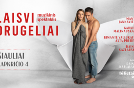  Muzikinis spektaklis „Laisvi drugeliai“ 