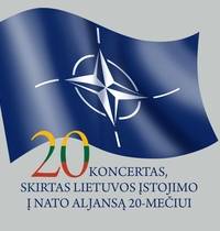 Koncertas Lietuvos įstojimo į NATO aljansą 20-mečiui paminėti 