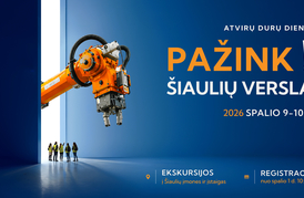 ATVIRŲ DURŲ DIENOS „PAŽINK ŠIAULIŲ VERSLĄ!" 2026