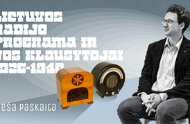 Šiaulių istorijos muziejuje – vieša paskaita „Lietuvos radijo programa ir jos klausytojai, 1926–1940 m.“