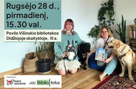 Pažintinis renginys su šunimis pagalbininkais