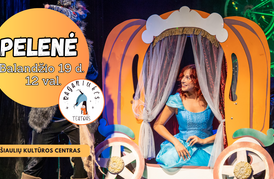  „Raganiukės teatro“ premjera! Muzikinis spektaklis „Pelenė“ 