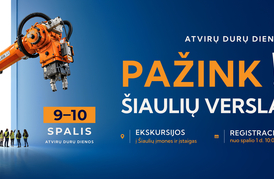 ATVIRŲ DURŲ DIENOS „PAŽINK ŠIAULIŲ VERSLĄ!" 2026