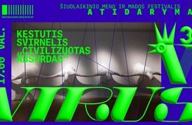 KĘSTUČIO SVIRNELIO KINETINIŲ SKULPTŪRŲ PARODA „CIVILIZUOTAS ABSURDAS“