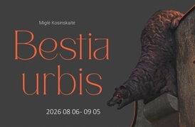 Miglė Kosinskaitė’s painting exhibition “Bestia Urbis”