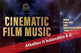  Koncertas „Cinematic film music“ 