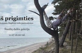 Domanto Bagdono solo performansas „iš prigimties“