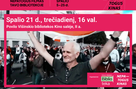 Festivalio „Nepatogus kinas“ filmo „Bialiackis“ peržiūra