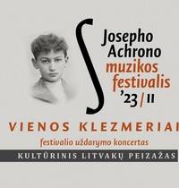 Josepho Achrono muzikos festivalio uždarymo koncertas „Vienos Klezmeriai“