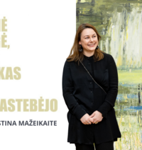 SUSITIKIMAS PARODOJE SU KRISTINA MAŽEIKAITE