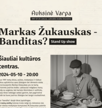  Marko Žukausko „stand up“ pasirodymas „Banditas“ 