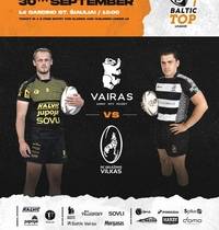 Baltijos Top Lygos pusfinalis "Vairas-Kalvis_Jupoja" - "Geležinis vilkas"