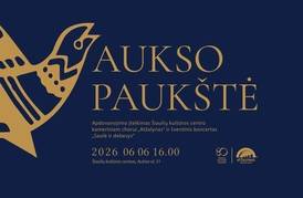  Apdovanojimo įteikimas Šiaulių kultūros centro kameriniam chorui „Atžalynas“ ir šventinis koncertas „Saulė ir debesys“ 