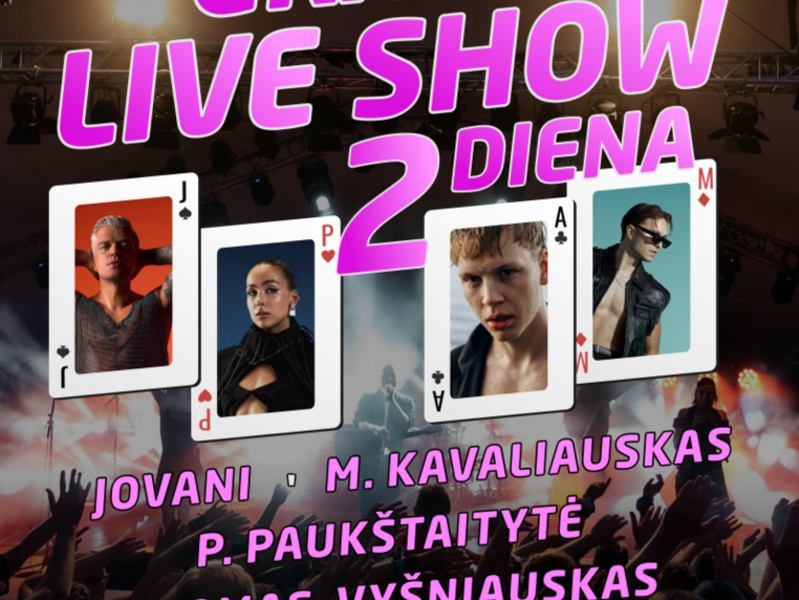 Vasaros festivalis “Grand Live Show’26” / 2 diena